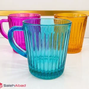 فروش عمده لیوان بلور رنگی سوجان زنگان
