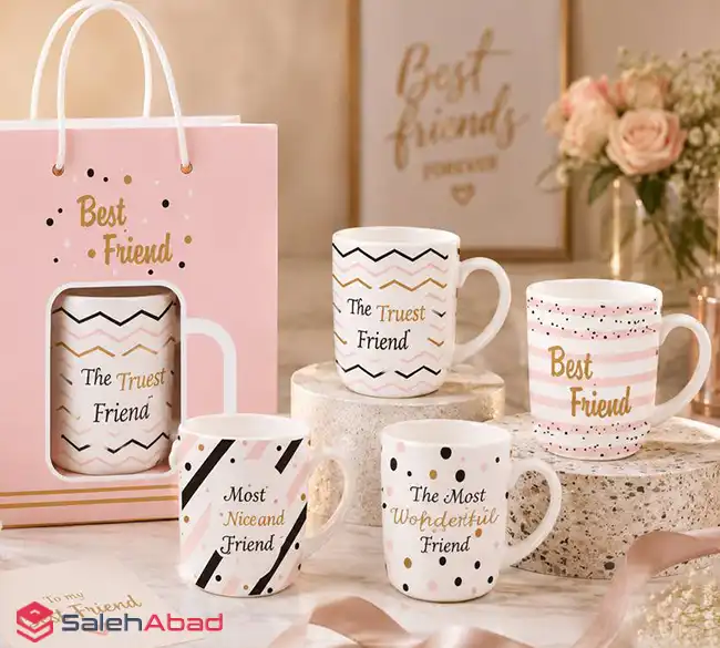 فروش عمده ماگ سرامیکی طرح Friend