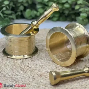 فروش عمده هاون و دسته هاون برنجی کوچک