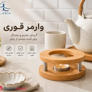 فروش عمده پایه وارمر قوری چوبی