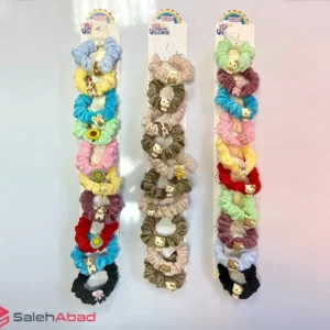 فروش عمده کش مو مخمل پیکسل دار