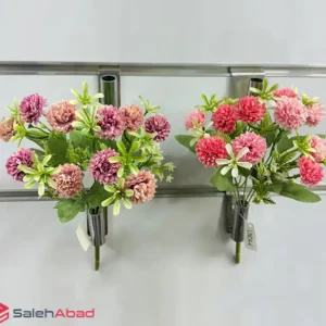 فروش عمده بوته گل میخک مصنوعی 15 گل
