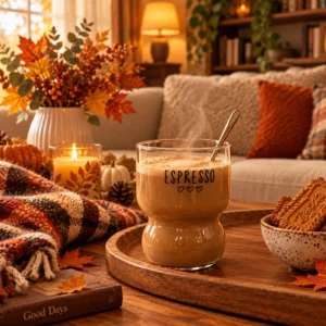 لیوان پیرکس طرح ESPRESSO آنتی‌ شوک