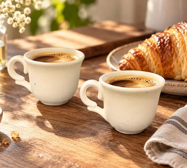 فنجان پامچال گرانیتی مات