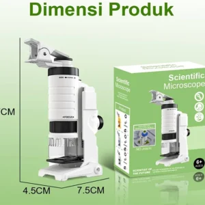 میکروسکوپ دانش‌آموزی چراغ‌ دار SCIENTIFIC مدل JH003C