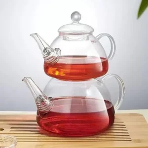 فروش عمده ست کتری قوری روهمی پیرکس